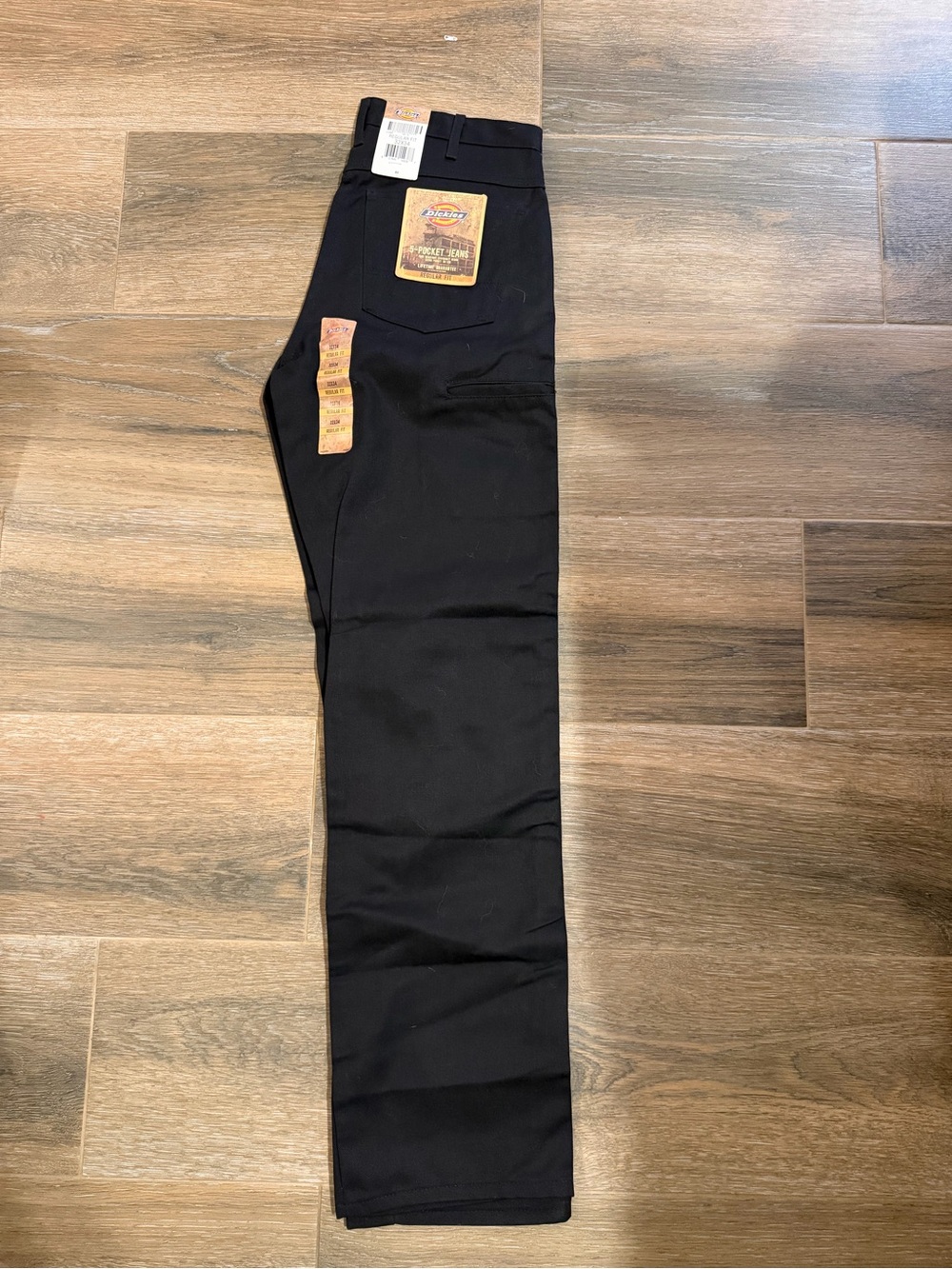 Dickies Men's Black Straight Leg Work Jeans